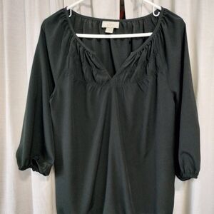 LOFT Black Blouse